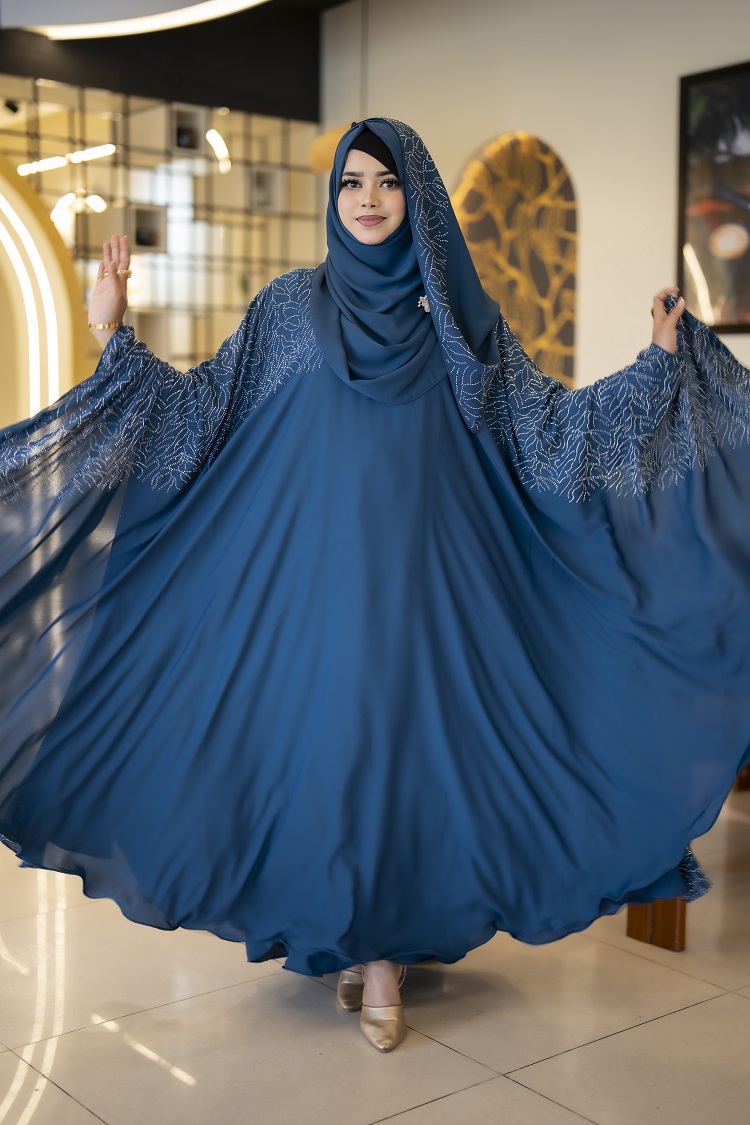 Meherin Abaya (Sea Green)