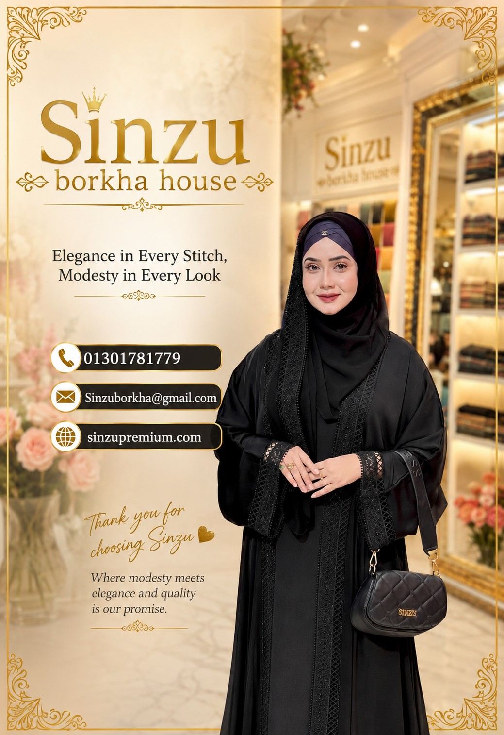 Sikuence Less Abaya