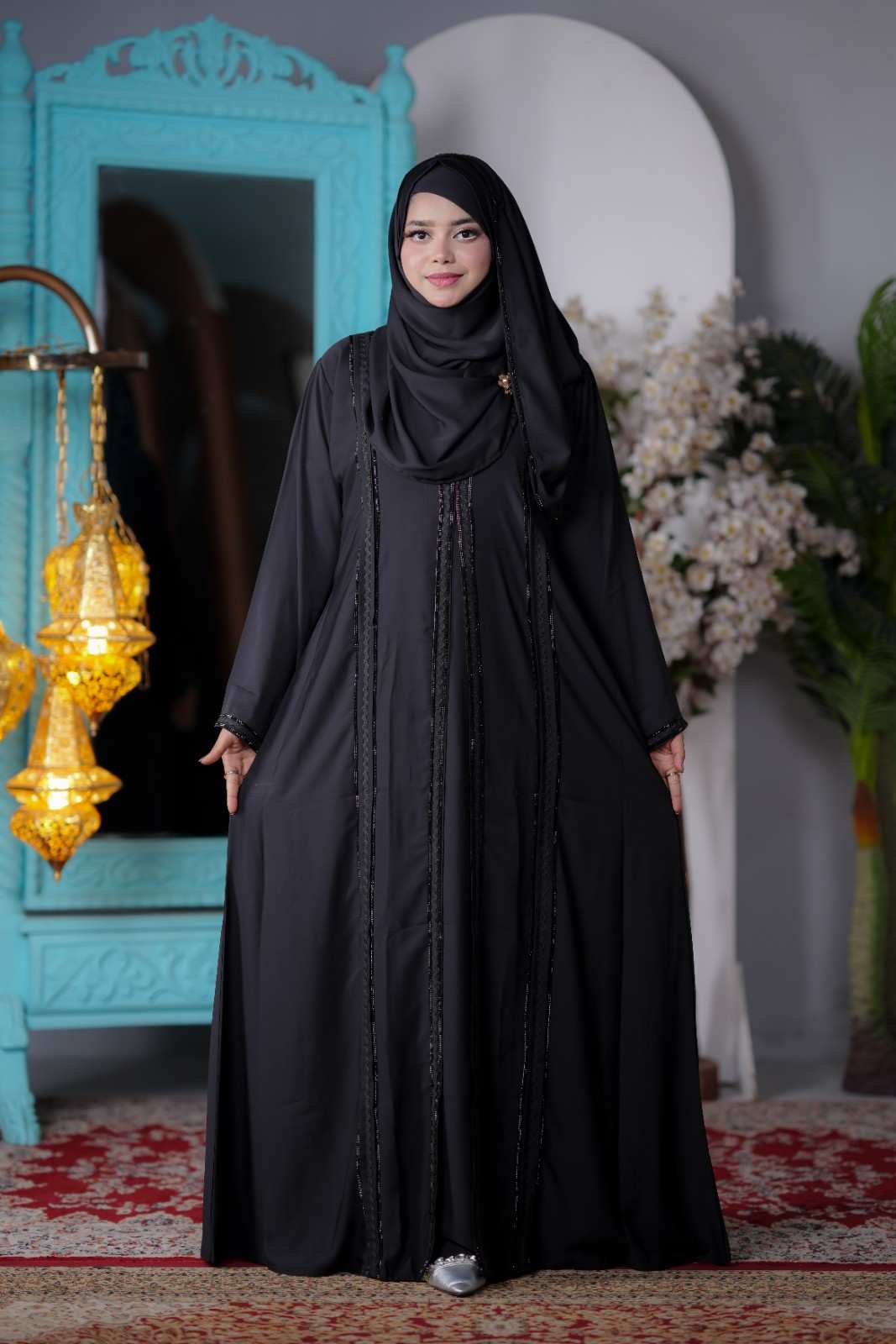 Black Obsidian Abaya