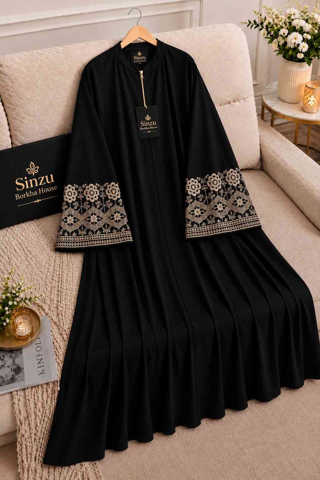 999 Embroidery  V1  - Black
