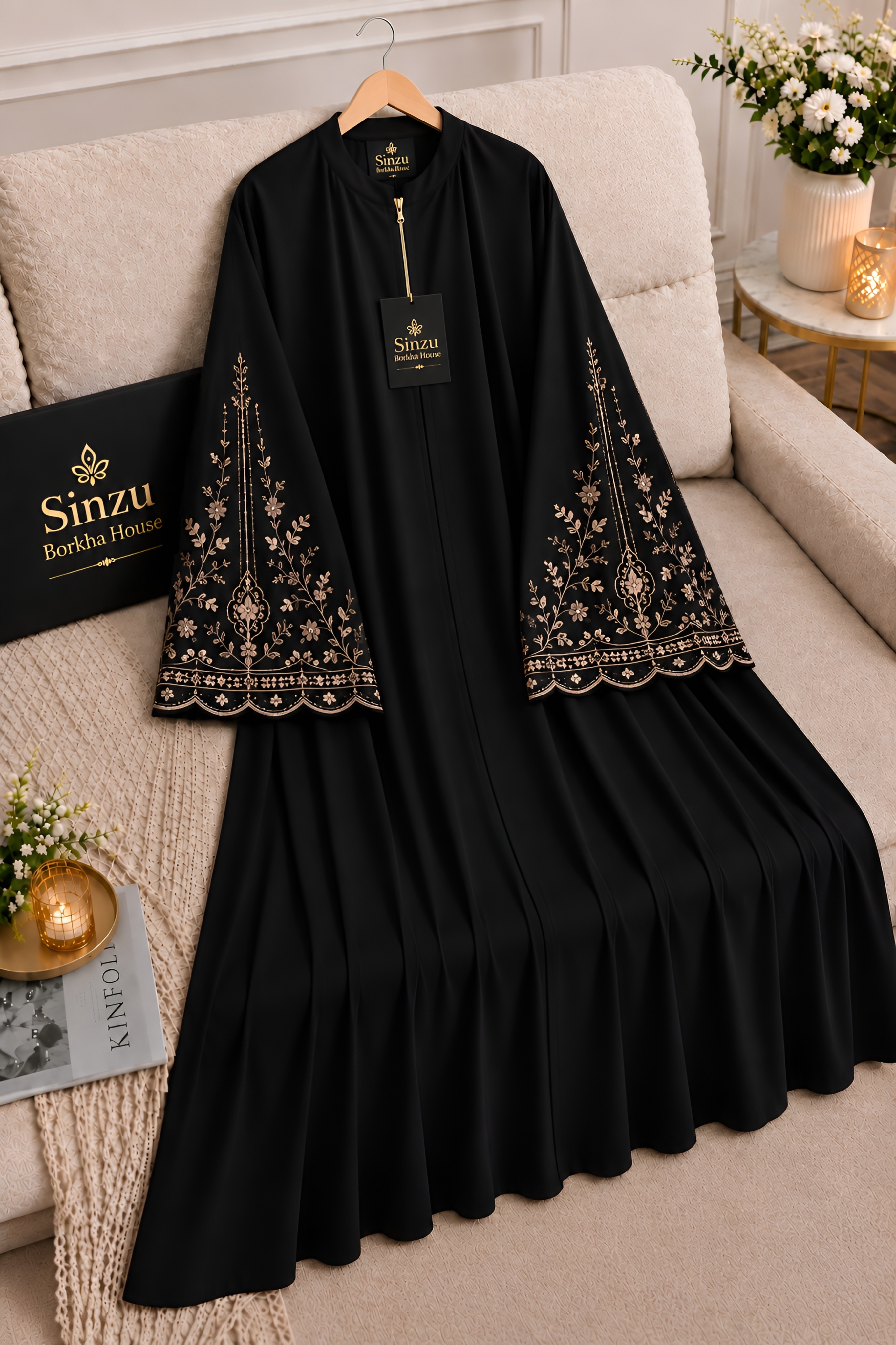 T9 - V2 - Embroidery - Black